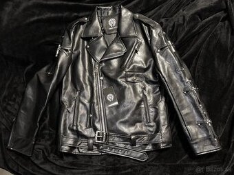 Chromehearts kožená bunda