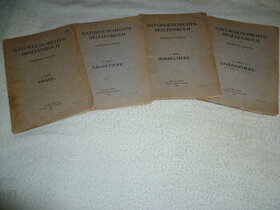 prirodopisny  škicar  v nemčine  rok 1909