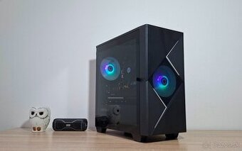 Herný pc 6jadro i5 10400/512gb NVME/RX5700XT 8GB