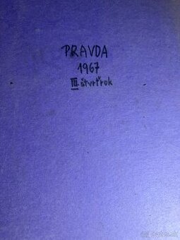 Noviny PRAVDA od 1960