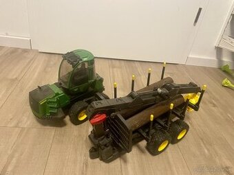 Bruder Lesný traktor John Deere