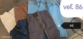 Nohavice , tepláčiky a dupačky