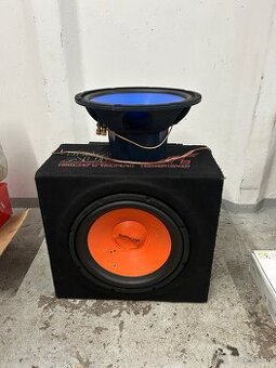 Predam subwoofer + zosilovac a dalsi reproduktor