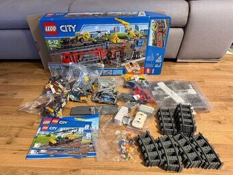 LEGO City 60098 Nákladní vlak (ovl. Powered Up) - JAKO NOVÉ