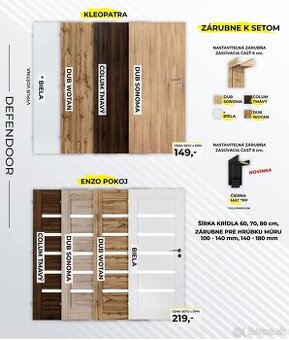 Interiérové dvere, parkety