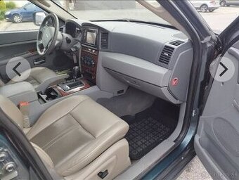 Jeep grand Cherokee WK interiér, sedadlá, plast, perfektný