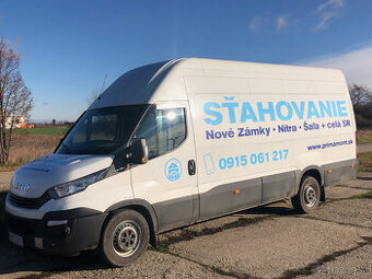 STAHOVANIE NOVÉ ZÁMKY PREPRAVA VYPRATAVANIE