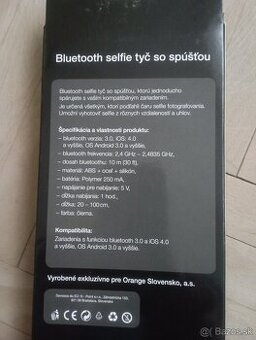 Predám bluetooth selfie tyč so spúšťou