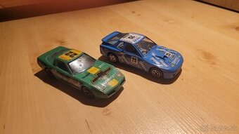 Bburago Porsche 924 a Chevrolet Corvette 1/43