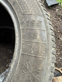 Predám letne pneu 195/65r15 2ks