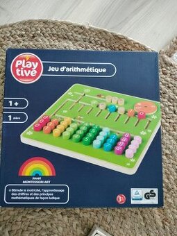 MONTESSORI_PLAYTIVE_Aritmetická hra_Drevená_NOVÁ_ZABALENÁ
