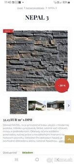Azteca natural obklad brick soft nepal