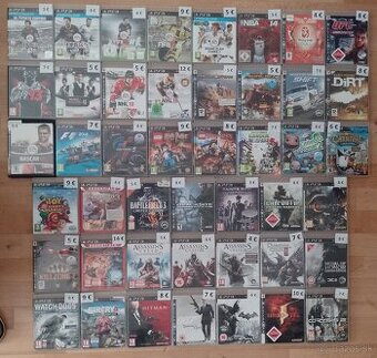 ps3 Playstation hry hra KAŽDY VíKEND AKTUALIZUJEM PONUKU