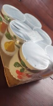 Karlovarský porcelán ovocné hrnčeky