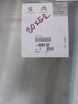 Originálne Bočné sklo s OE: 926552