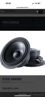 Predam repraky steg gs 650 c