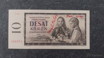 10 Kčs 1960, stav N