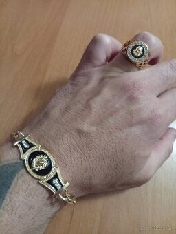 VERSACE SET - NÁDHERNÝ POZLÁTENÝ SET