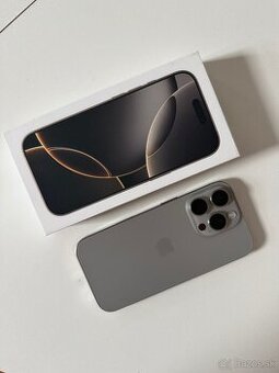 iPhone 16 pro 128GB prírodný titán
