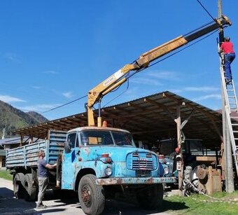 Tatra 148 valnik hydraulicka ruka