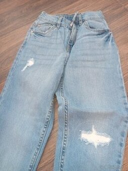 Dievčenské rifle vo veľkosti 128 - 2 ks