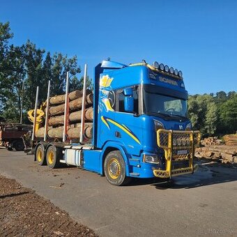 SCANIA R580 6x4 Lesovoz