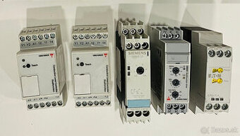 Rôzne relé CARLO GAVAZZI, EATON, SIEMENS