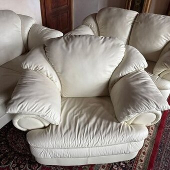 Kožená sedací souprava 3+2+1,5834