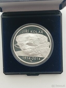 Strieborné mince 500 KČ Proof