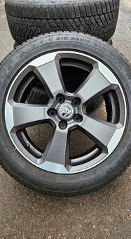 Alu kola Škoda Karoq R17 5x112 ET42 + Dunlop 98% v