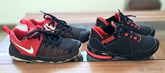 Tenisky Nike 37,5 a Puma 37