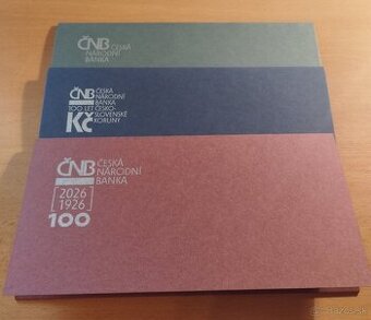 Sada bankoviek 100 kč