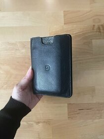 Kožená peňaženka s púzdrom na iPhone SE/5S/5 | Black