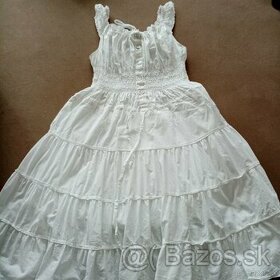 Biele šaty Rinascimento S/M - 1