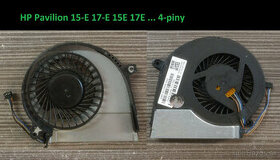 Ventilátory: HP 15-E/15-CB/CQ56/ Acer 5350/Lenovo 320-15 330