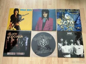 LP's Rock&Metal (Jett, Maiden, Joplin, Cooper, Motor)