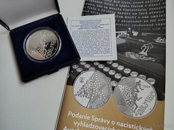10 eur-Podanie správy o Auschwitz a Birkenau-Wetzler-Vrba - 1
