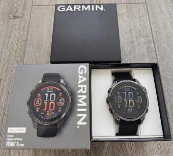 Garmin Fenix 8 Amoled Sapphire Titanium Black - 47mm