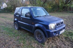 Suzuki Jimny cabrio 1.3 4x4 59 kW rok 2001
