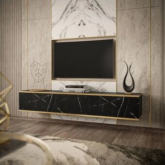 Skrinka komoda mramor pod tv