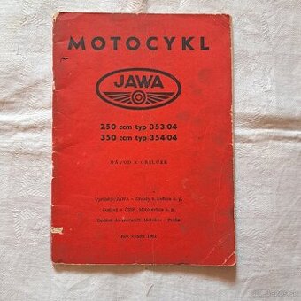 Originál príručka Jawa 250,350