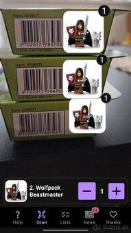 Lego minifigurky wolfpack beastmaster