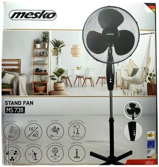 Stojanový ventilátor