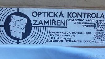 Pomôcky pre optickú kontrolu...vzduchovka-y...