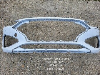 HYUNDAI I30 3 III LIFT 20- PREDNÝ NÁRAZNÍK 86511-G4500