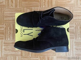 panske kozene topanky Fly London velkost 8/42 cierne