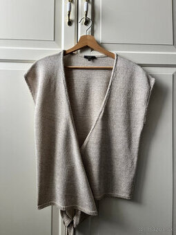 Massimo Dutti kremovy top