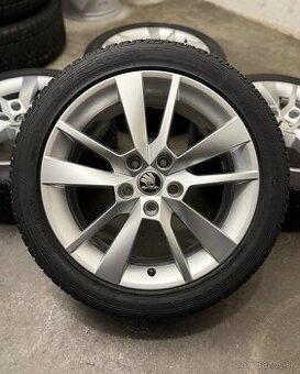 Zimná sada Škoda Trius 5x112 R17 , 225/45/17 Octavia, Golf