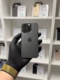 ZÁRUKA 2 ROKY /  Apple iPhone 15 Pro 128GB Black Titanium