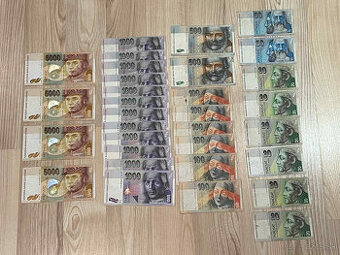 Slovenské bankovky/koruny pred eurom